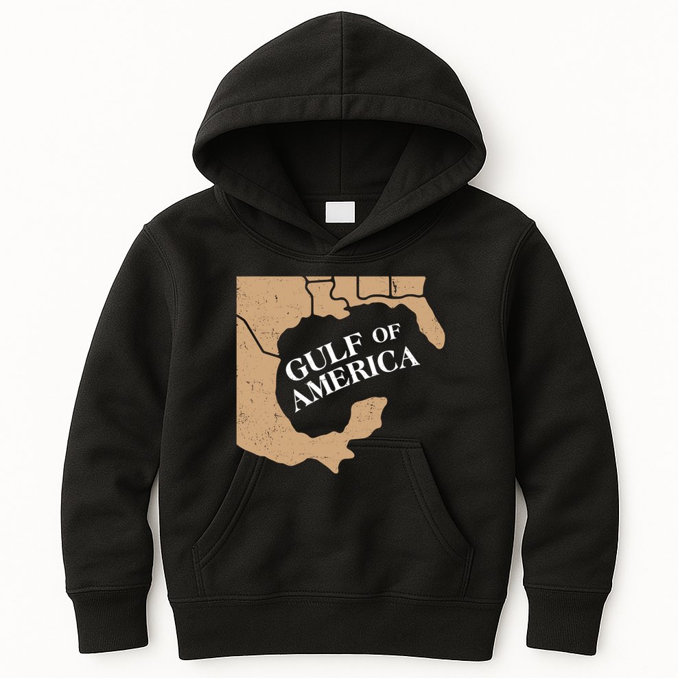 Vintage Gulf Of America Kids Hoodie