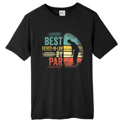 Vintage Golfing Outfit Best FatherInLaw By Par Gifts Tall Fusion ChromaSoft Performance T-Shirt