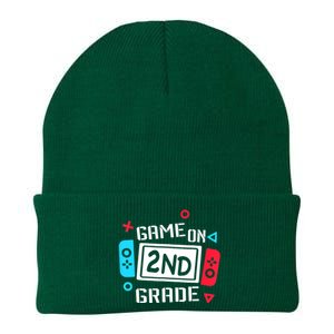 Video Game On 2nd Grade Cool Kids Team Second Back To School Knit Cap Winter Beanie