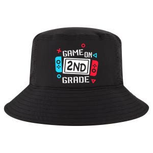 Video Game On 2nd Grade Cool Kids Team Second Back To School Cool Comfort Performance Bucket Hat