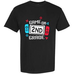 Video Game On 2nd Grade Cool Kids Team Second Back To School Garment-Dyed Heavyweight T-Shirt