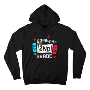 Video Game On 2nd Grade Cool Kids Team Second Back To School Hoodie