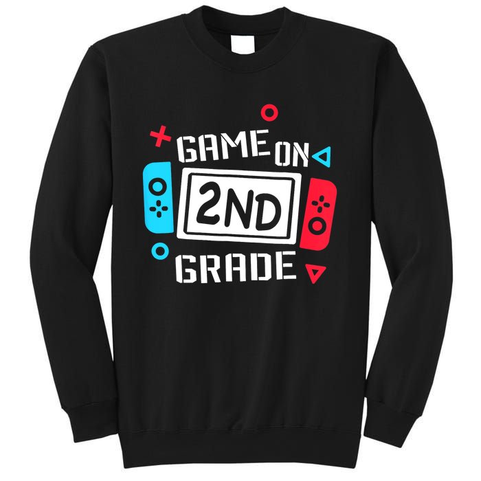 Video Game On 2nd Grade Cool Kids Team Second Back To School Sweatshirt