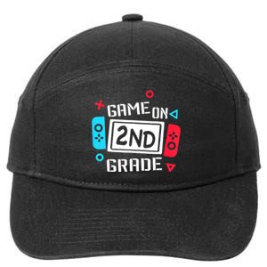 Video Game On 2nd Grade Cool Kids Team Second Back To School 7-Panel Snapback Hat