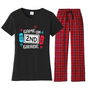 Video Game On 2nd Grade Cool Kids Team Second Back To School Women's Flannel Pajama Set