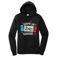 Video Game On 2nd Grade Cool Kids Team Second Back To School Women's Pullover Hoodie