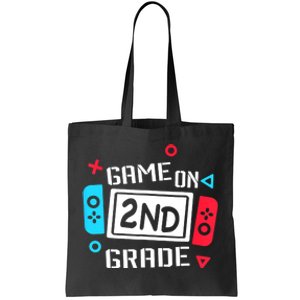 Video Game On 2nd Grade Cool Kids Team Second Back To School Tote Bag