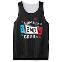 Video Game On 2nd Grade Cool Kids Team Second Back To School Mesh Reversible Basketball Jersey Tank