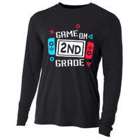 Video Game On 2nd Grade Cool Kids Team Second Back To School Cooling Performance Long Sleeve Crew