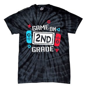 Video Game On 2nd Grade Cool Kids Team Second Back To School Tie-Dye T-Shirt