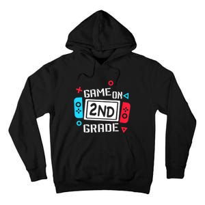 Video Game On 2nd Grade Cool Kids Team Second Back To School Tall Hoodie