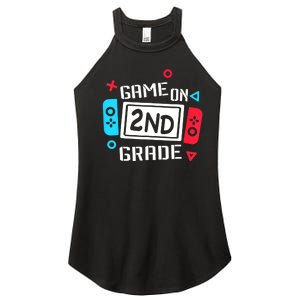 Video Game On 2nd Grade Cool Kids Team Second Back To School Women's Perfect Tri Rocker Tank