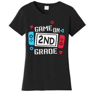 Video Game On 2nd Grade Cool Kids Team Second Back To School Women's T-Shirt