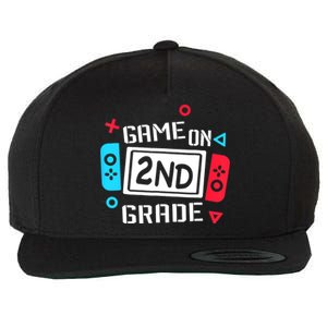 Video Game On 2nd Grade Cool Kids Team Second Back To School Wool Snapback Cap