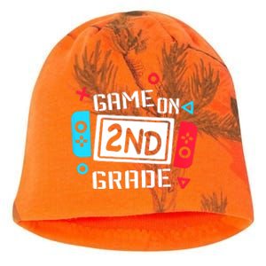 Video Game On 2nd Grade Cool Kids Team Second Back To School Kati - Camo Knit Beanie