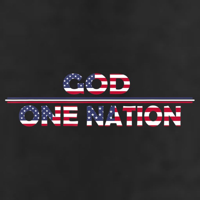 Vintage God One Nation Under Patriotic For Christian Hat