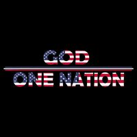 Vintage God One Nation Under Patriotic For Christian Toddler T-Shirt