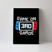 Video Game On 3rd Gamer Back To School Canvas