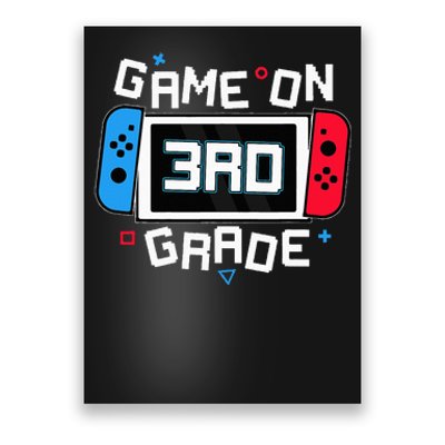 Video Game On 3rd Gamer Back To School Poster