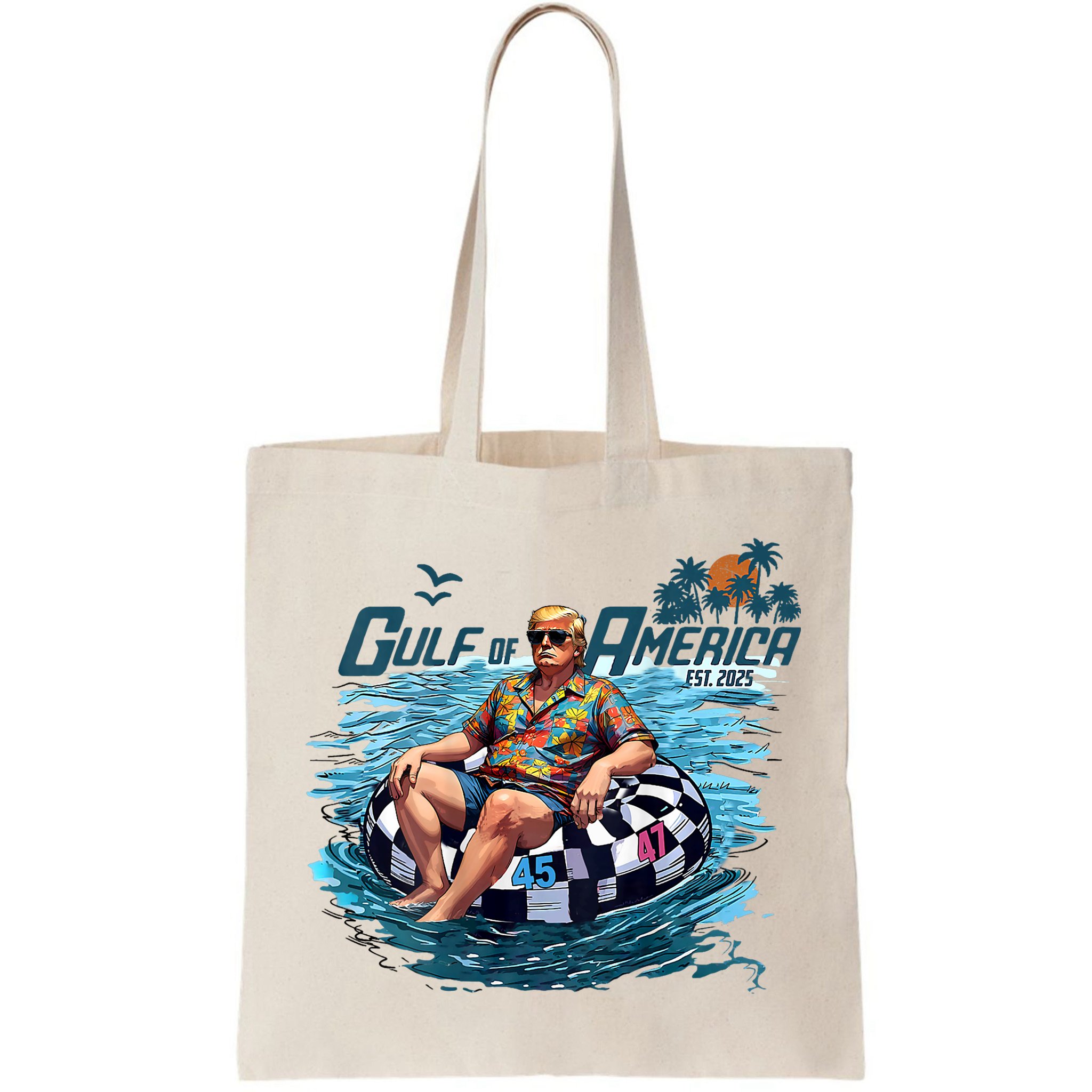  Vintage Gulf Of US America Est 2025 Funny  Bag