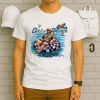  Vintage Gulf Of US America Est 2025 Funny  T-Shirt