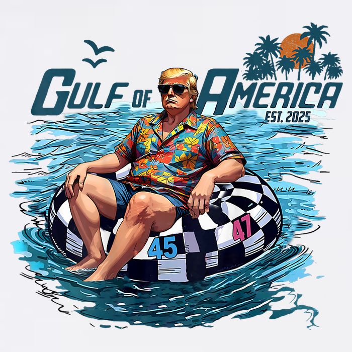  Vintage Gulf Of US America Est 2025 Funny  T-Shirt