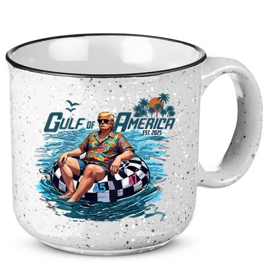  Vintage Gulf Of US America Est 2025 Funny  15oz Campfire Ceramic Mug