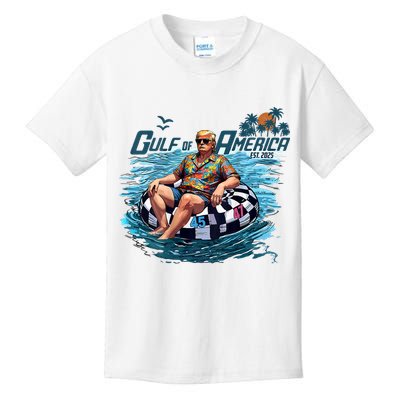  Vintage Gulf Of US America Est 2025 Funny  Kids T-Shirt