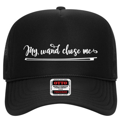 Violinist Gift Orchestra My Wand Chose Me Violin Gift Trucker Hat