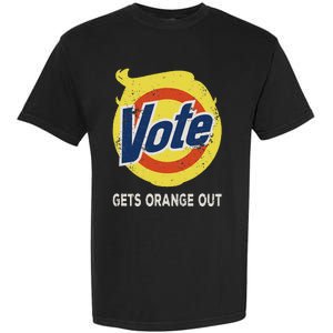 Vote Gets Orange Out Anti Trump Detergent Political Humor Garment-Dyed Heavyweight T-Shirt