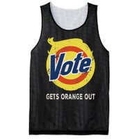 Vote Gets Orange Out Anti Trump Detergent Political Humor Mesh Reversible Basketball Jersey Tank