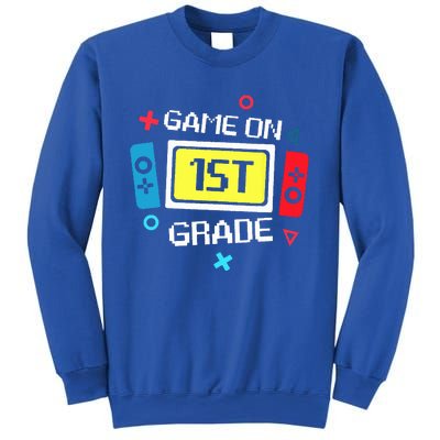 Video Game On 1st Grade Cool Team First Back To School Sweatshirt