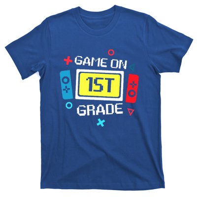 Video Game On 1st Grade Cool Team First Back To School T-Shirt