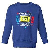 Video Game On 1st Grade Cool Team First Back To School Toddler Sweatshirt