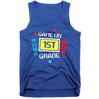 Video Game On 1st Grade Cool Team First Back To School Tank Top