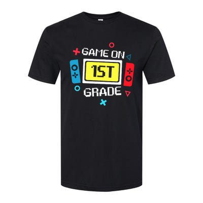 Video Game On 1st Grade Cool Team First Back To School Softstyle CVC T-Shirt