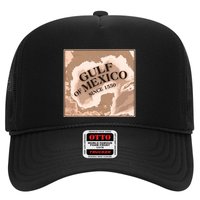 Vintage Gulf Of Mexico Since 1550 Map Trucker Hat
