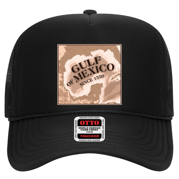 Vintage Gulf Of Mexico Since 1550 Map Trucker Hat