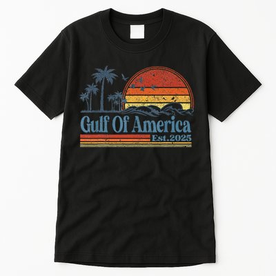 Vintage Gulf Of Us America Est 2025 Retro Beach Tall T-Shirt