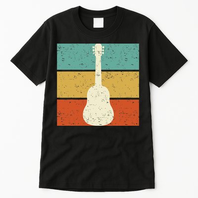 Vintage Guitar Player Design Guitarist I Acoustic Guitar Tall T-Shirt