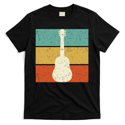 Vintage Guitar Player Design Guitarist I Acoustic Guitar T-Shirt