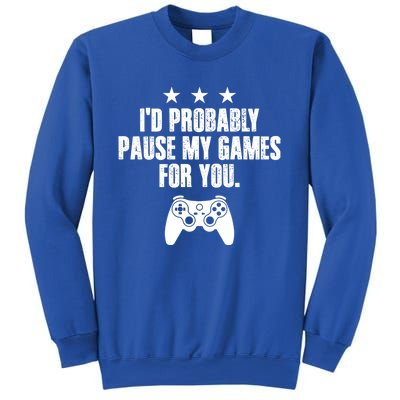 Video Game Player Gaming Joystick Controller Console Gamer Gift Sweatshirt