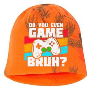 Video Game Player PC Console Online Gaming Funny Gamer Kati - Camo Knit Beanie