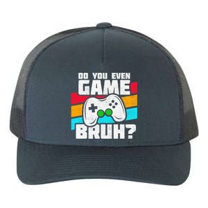 Video Game Player PC Console Online Gaming Funny Gamer Yupoong Adult 5-Panel Trucker Hat