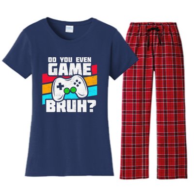 Video Game Player PC Console Online Gaming Funny Gamer Women's Flannel Pajama Set