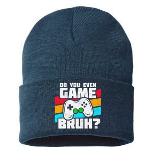 Video Game Player PC Console Online Gaming Funny Gamer Sustainable Knit Beanie