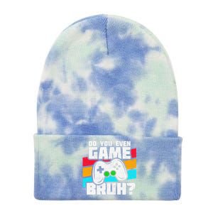 Video Game Player PC Console Online Gaming Funny Gamer Tie Dye 12in Knit Beanie