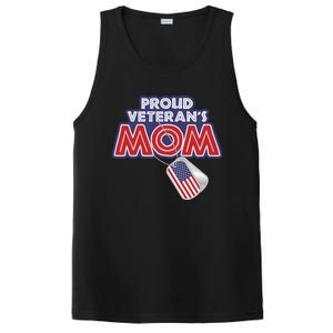 Veteran Gift Proud Mom Tees Grandma Mama Soldier Gift PosiCharge Competitor Tank