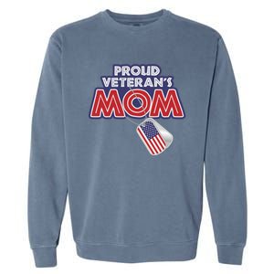 Veteran Gift Proud Mom Tees Grandma Mama Soldier Gift Garment-Dyed Sweatshirt