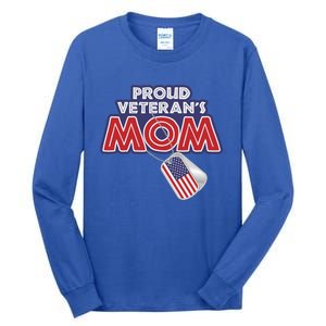 Veteran Gift Proud Mom Tees Grandma Mama Soldier Gift Tall Long Sleeve T-Shirt